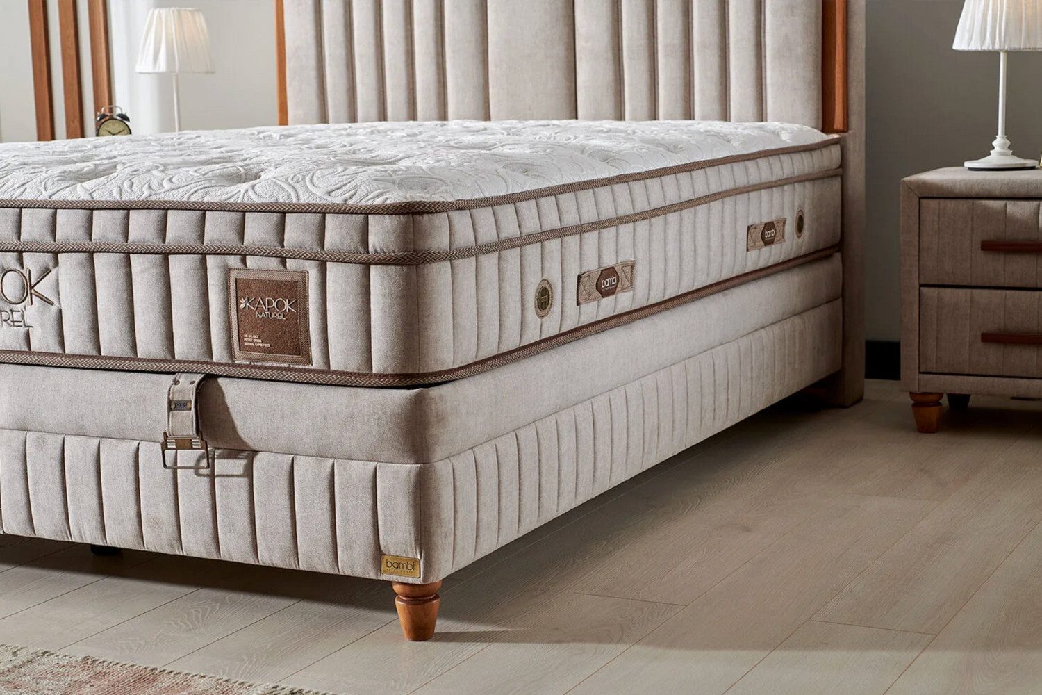 Bambi Kapok Naturel Boxspringbett