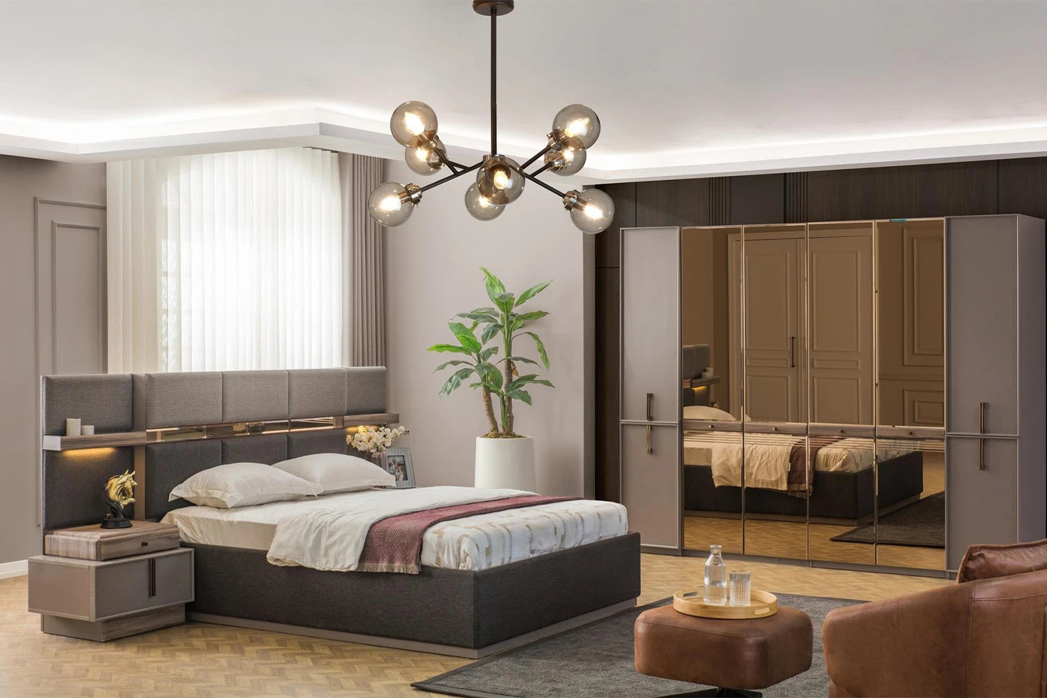 Atlas-Schlafzimmer-Set