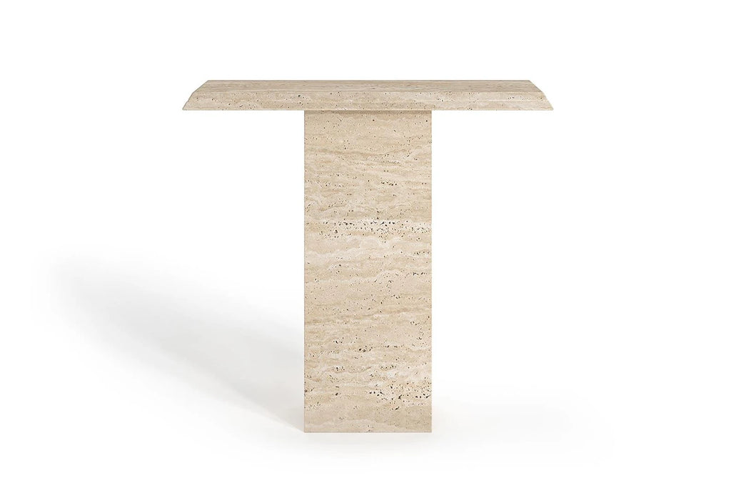 Crystal Travertin Konsolentisch