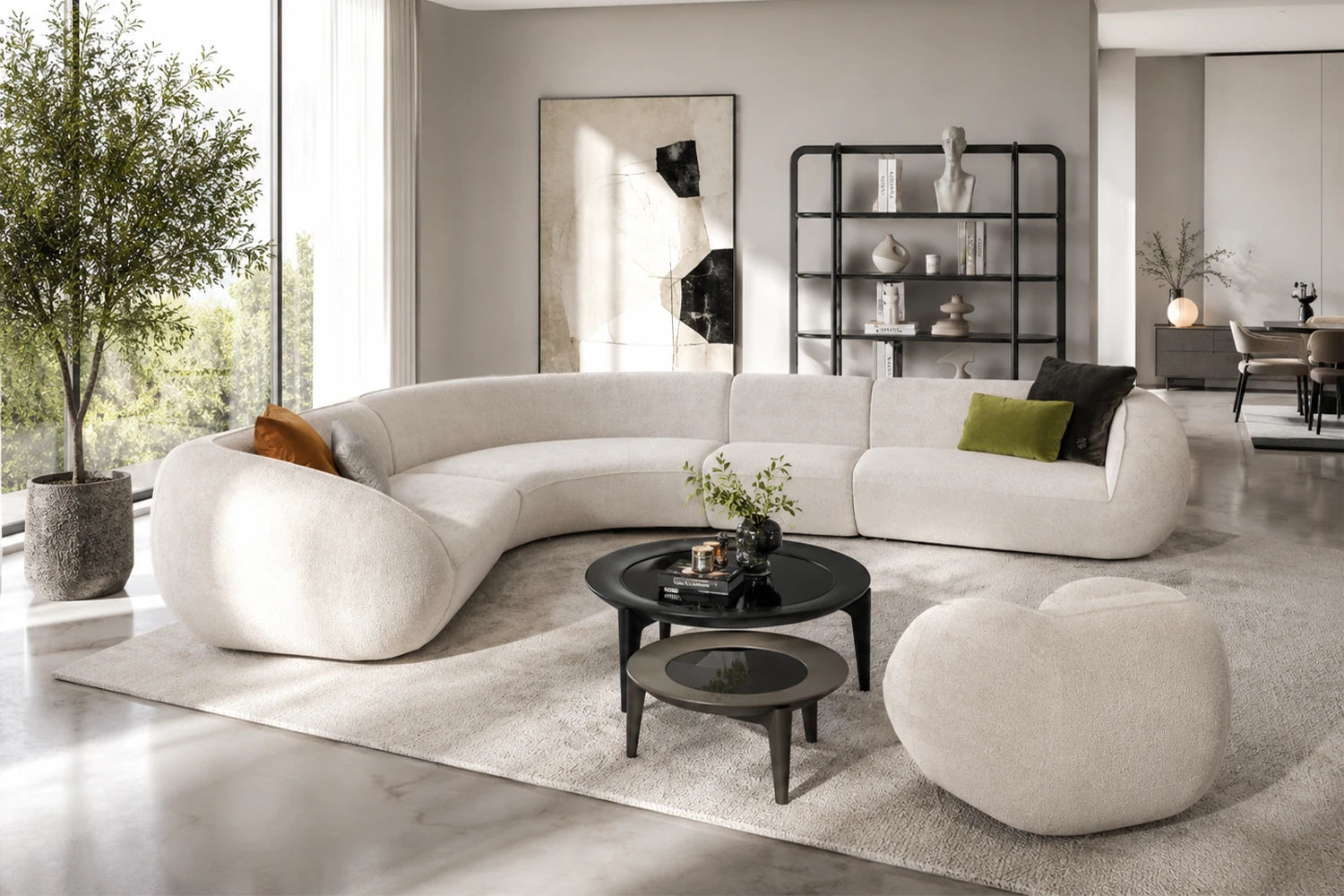 Deep Bubble Ecksofa