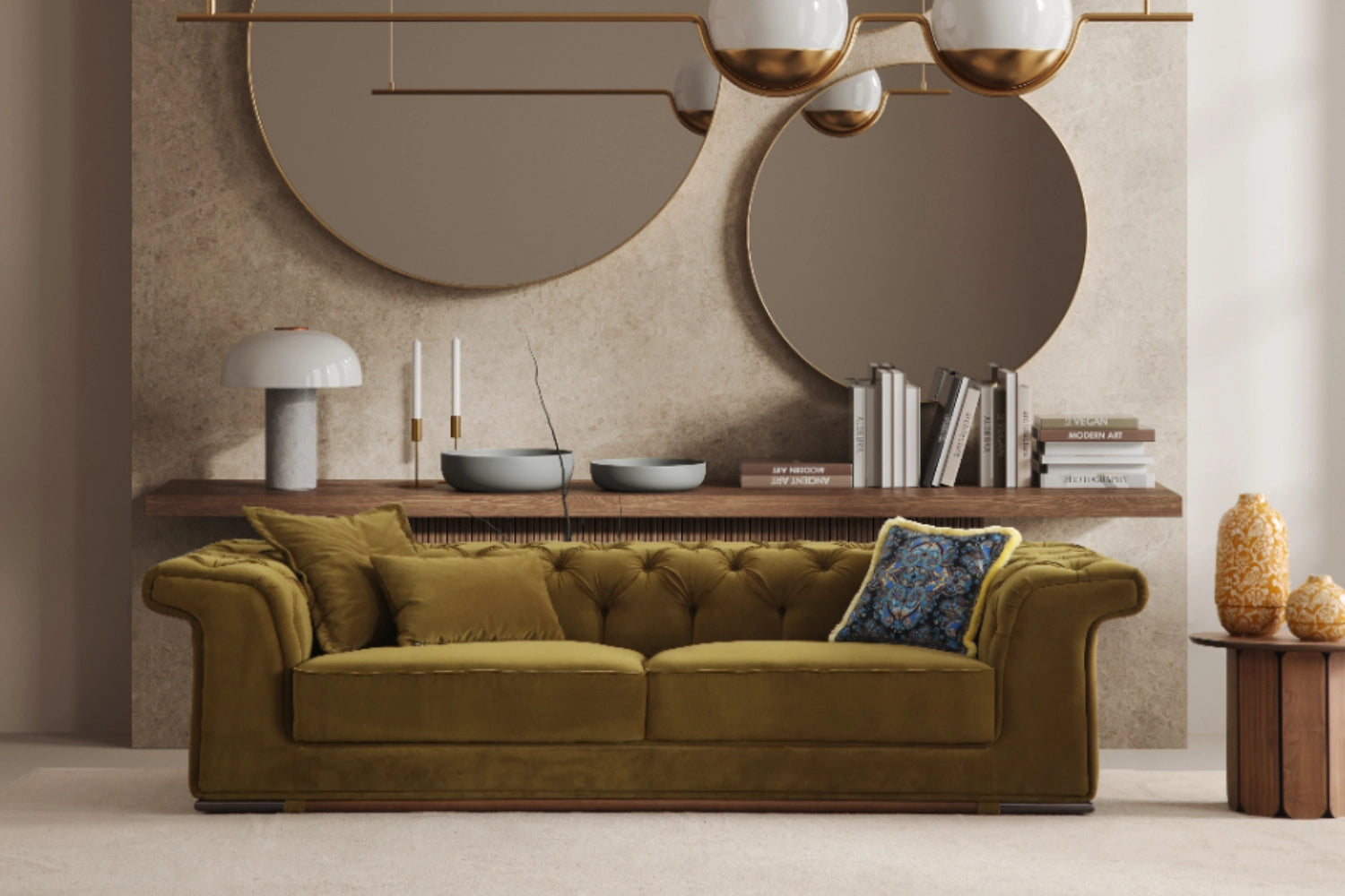 Derma 3-Sitzer Premium Sofa
