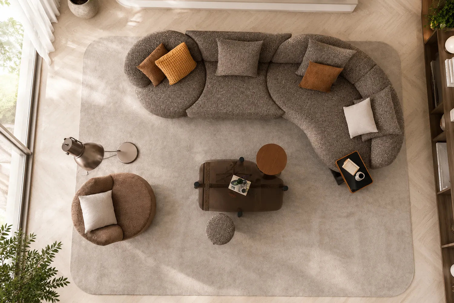 Ecksofa "Statue" V2