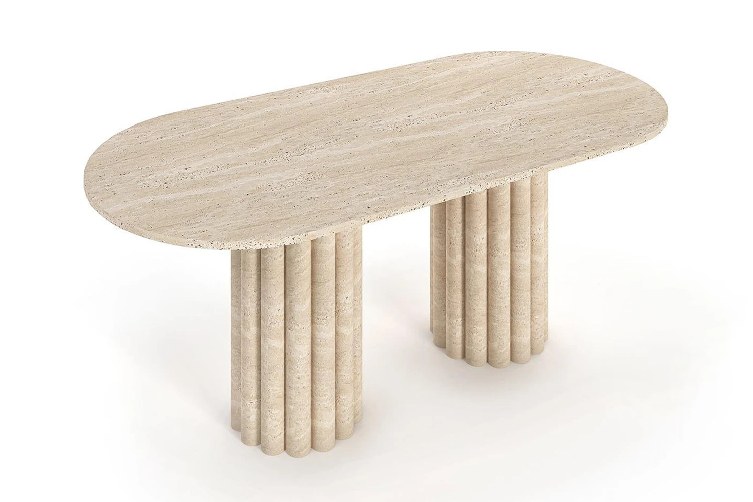 Elegance Travertin Esstisch