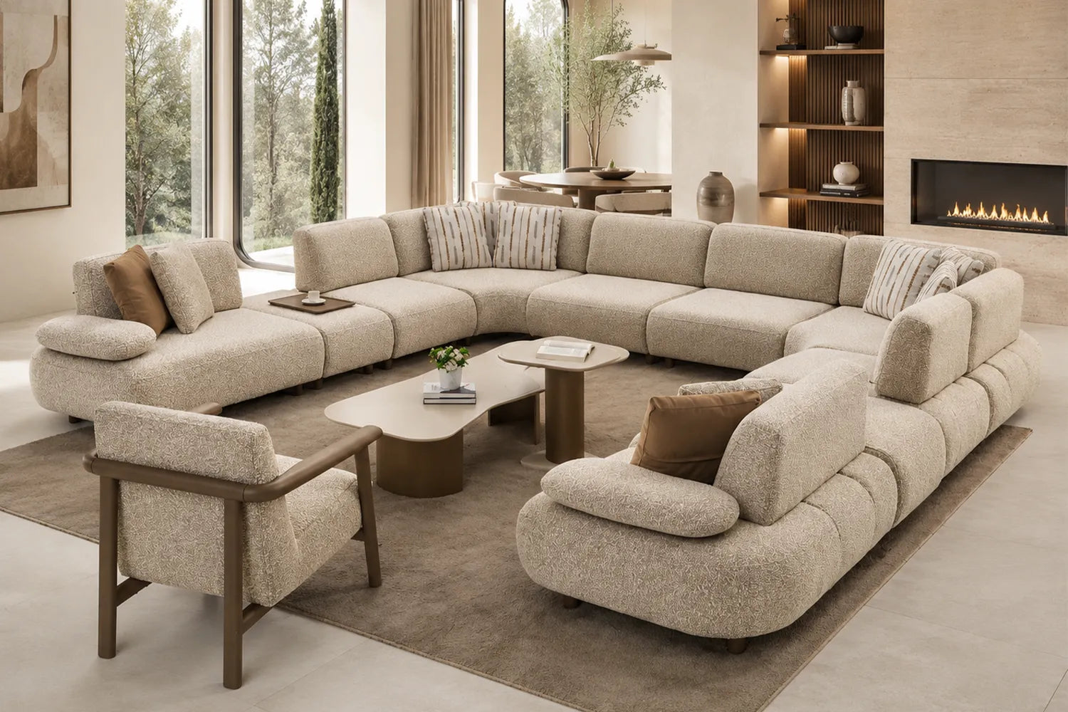 Ephesus U-Ecksofa