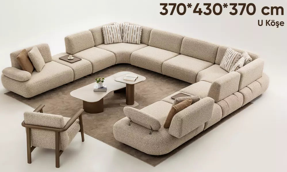 Ecksofa U "Ephesus"