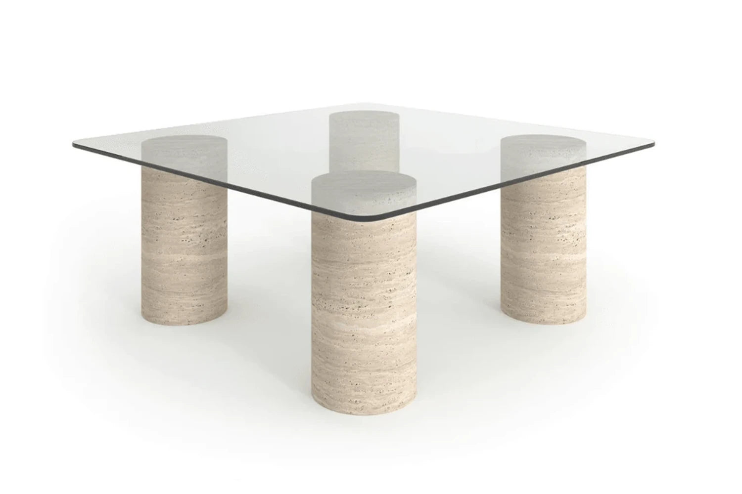 Harmonia Travertin Couchtisch