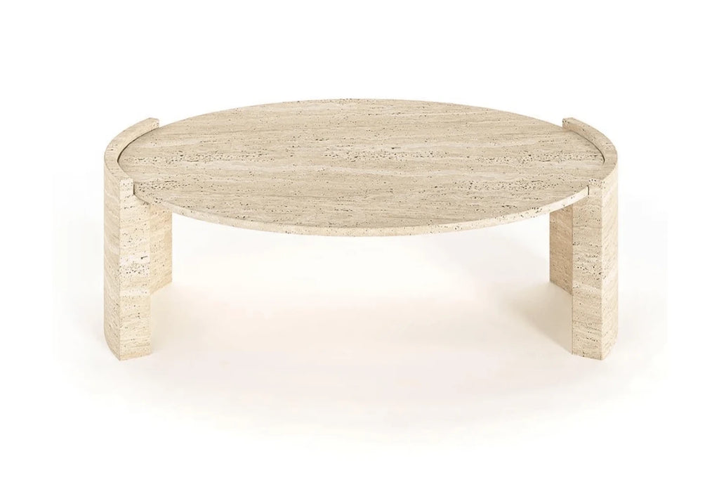 Prestige Travertin Couchtisch
