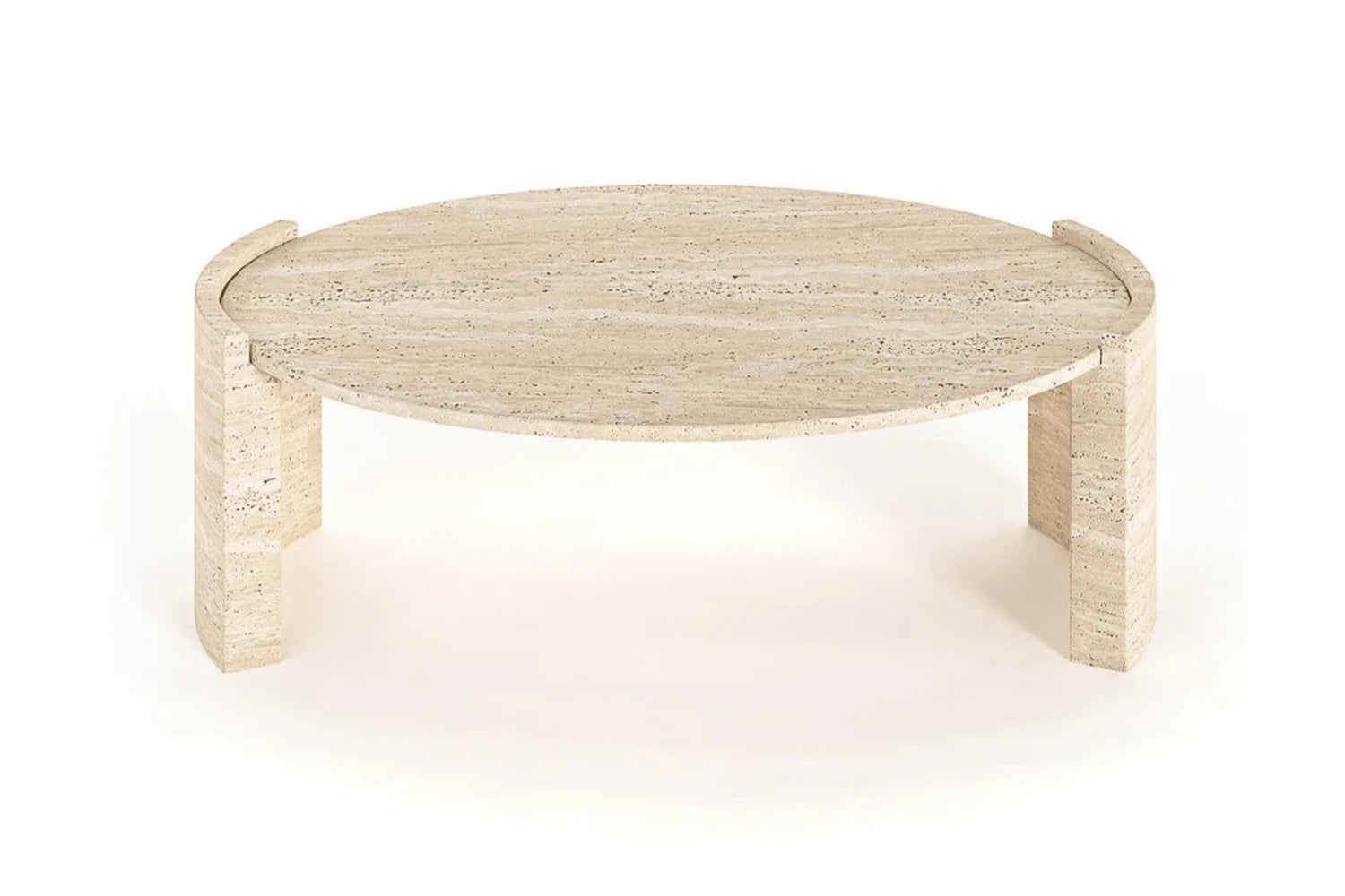 Prestige Travertin Couchtisch