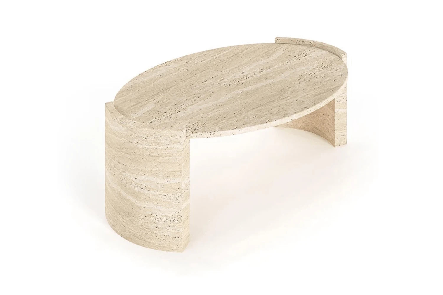 Prestige Travertin Couchtisch