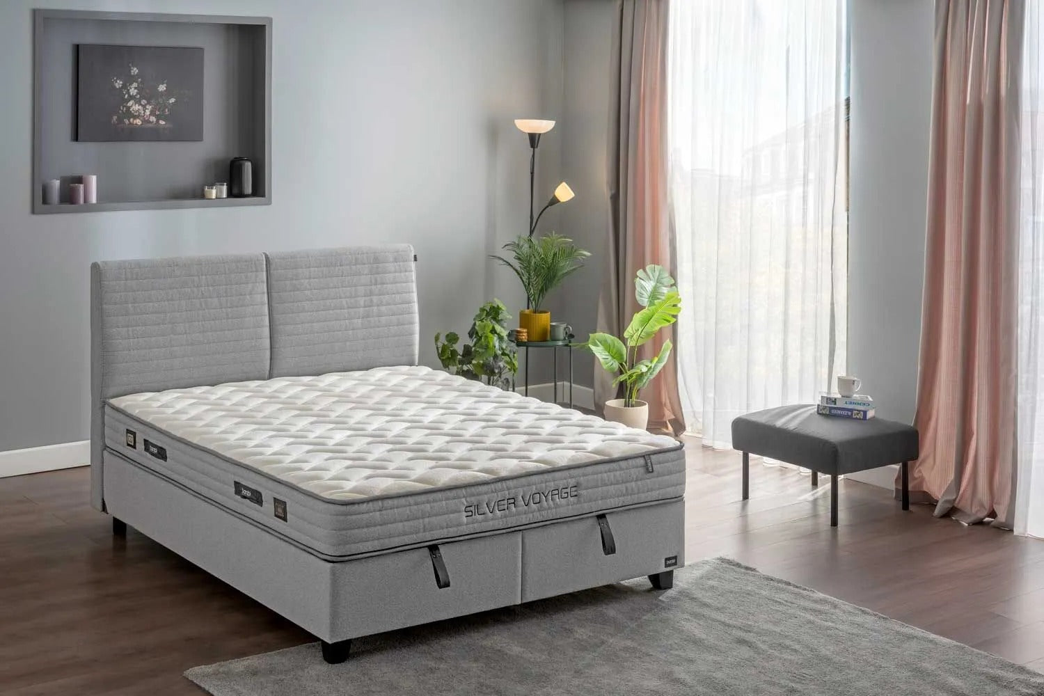 Bambi Silver Voyage Boxspringbett