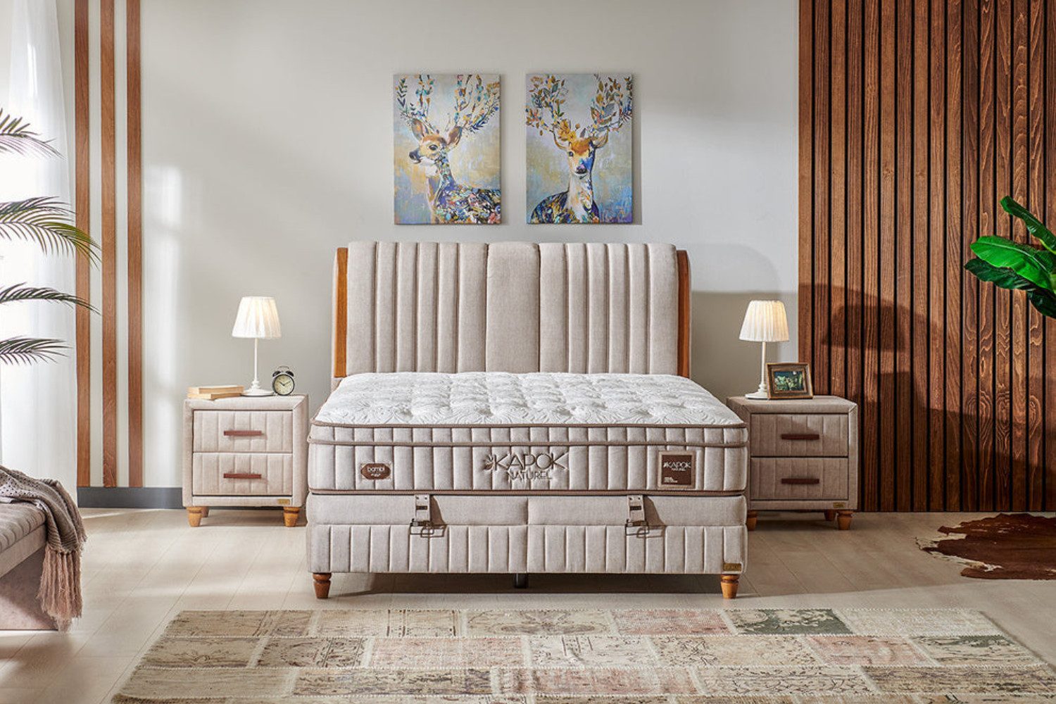 Bambi Kapok Naturel Set