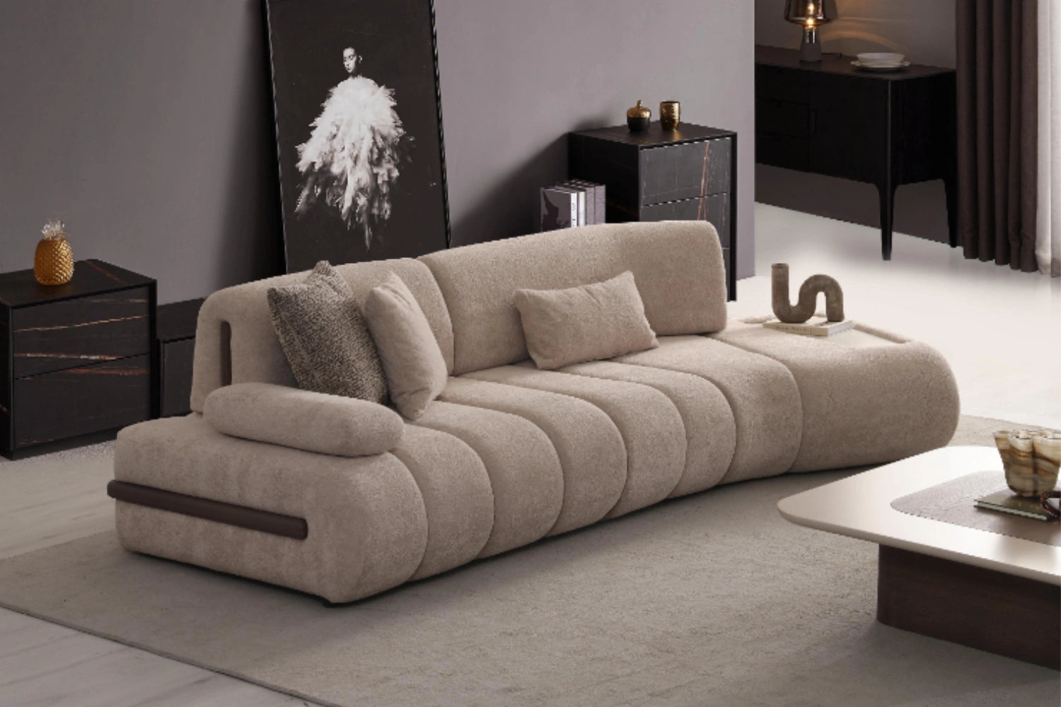 Edra 3-Sitzer Sofa