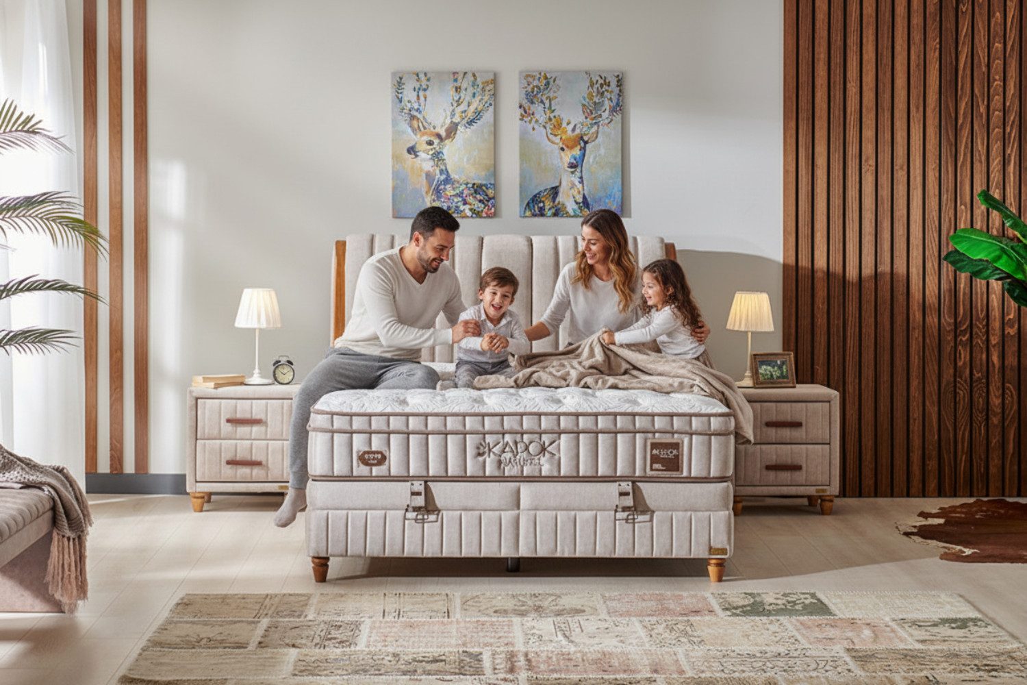 Bambi Kapok Naturel Set