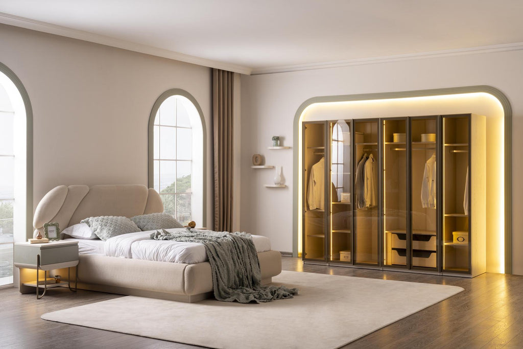 Karizma Schlafzimmer Set mit Eckkleiderschrank