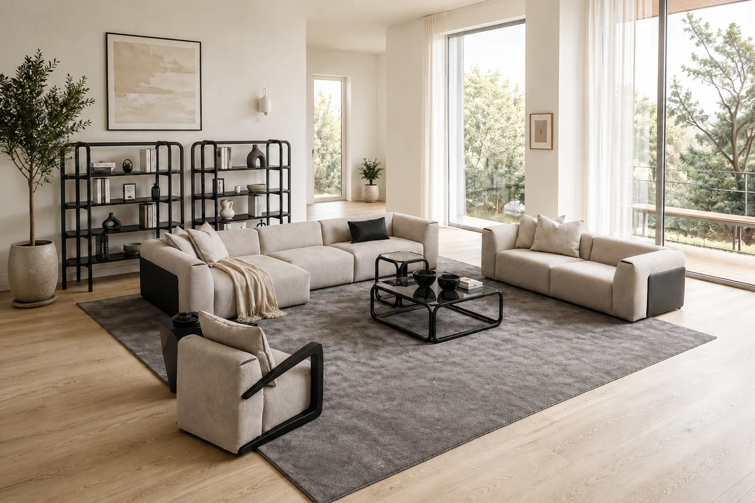 Sofagarnitur 'Solo'